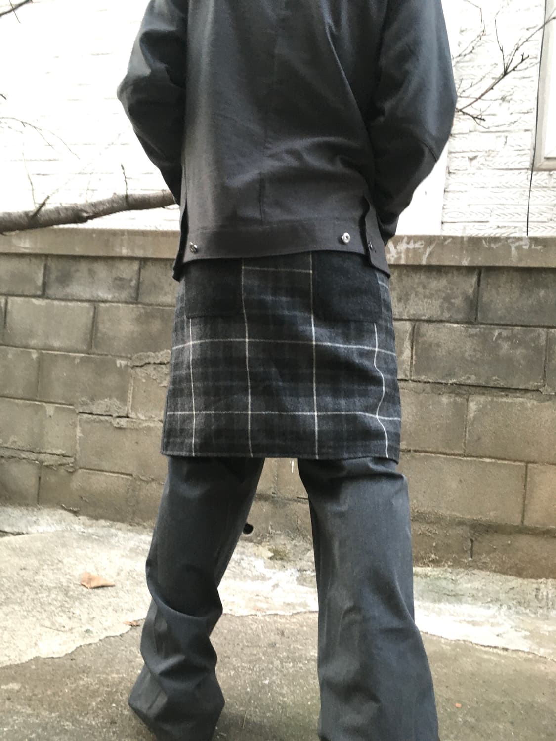 꼼데가르송 레이어드 스커트 상품이미지4