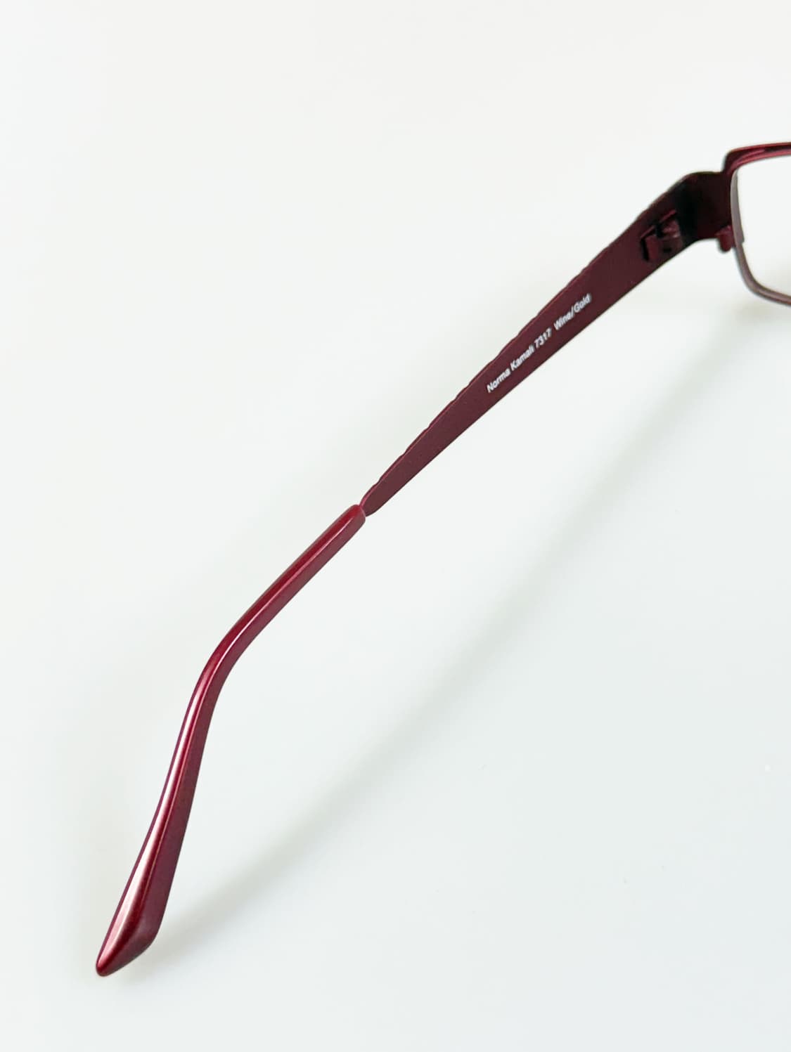 NORMA KAMALI 슬림 스퀘어 메탈 프레임 빈티지 안경 상품이미지7