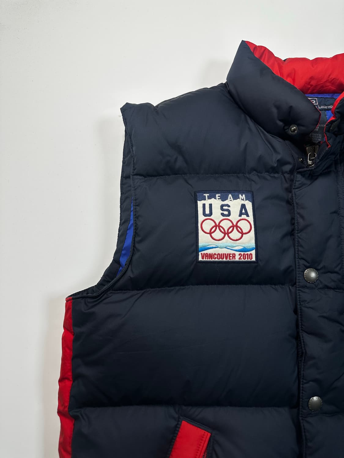 폴로 빅포니 2010 밴쿠버 올림픽 미국 국대 한정판 패딩조끼 상품이미지2