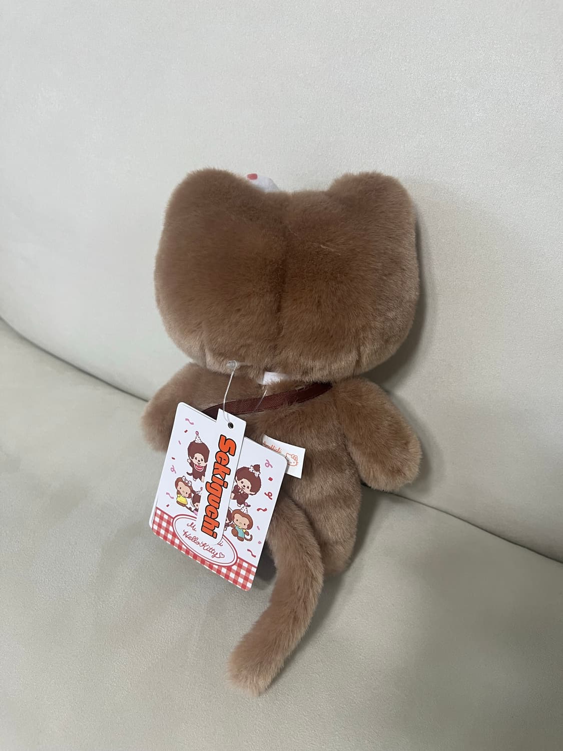 (택o 새제품) 헬로키티 몬치치 콜라보 한정판 인형 상품이미지3