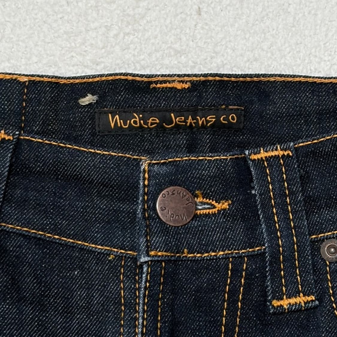 NUDIE JEANS 씬핏 드리아트 윌 데님팬츠 32 상품이미지4