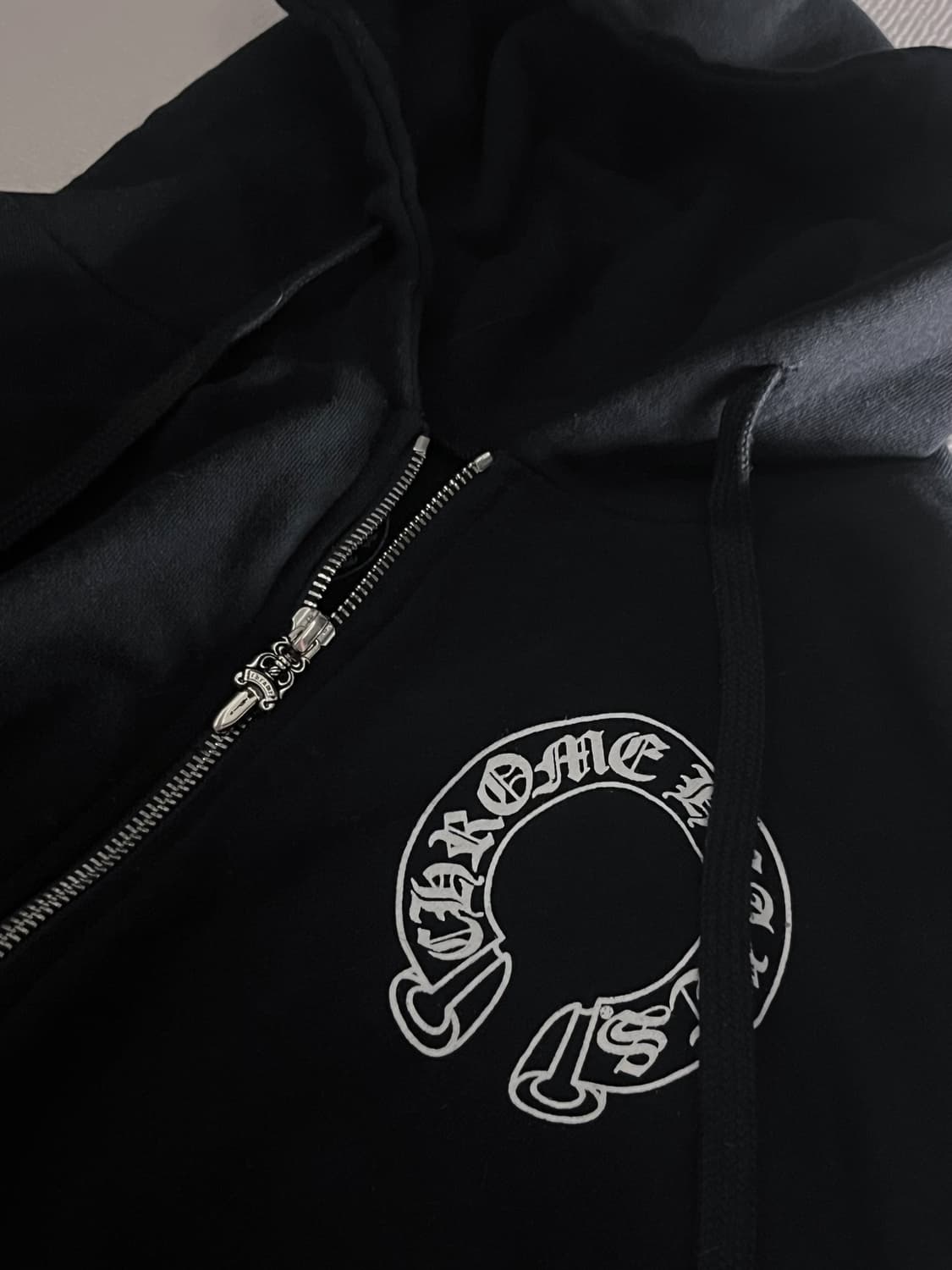 크롬하츠 홀스슈 후드집업 L 상품이미지1