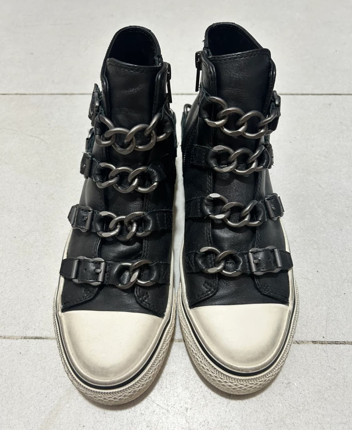 Ash 아쉬 체인 하이탑 스니커즈 37 상품이미지2