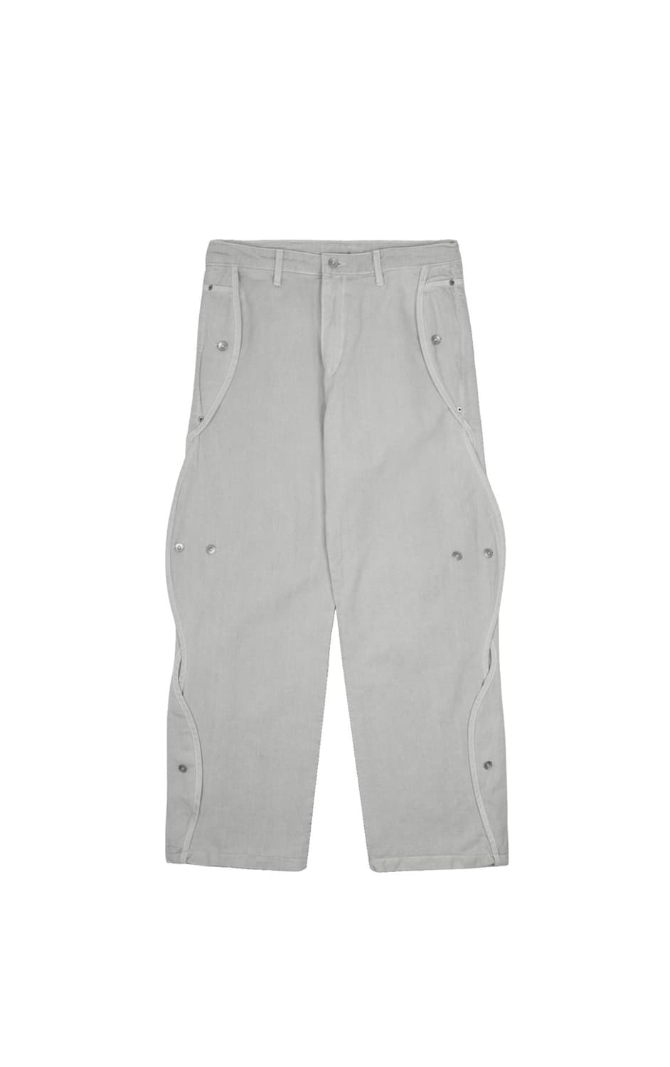 산산기어 코튼 웨이브 팬츠 2사이즈 그레이 상품이미지1