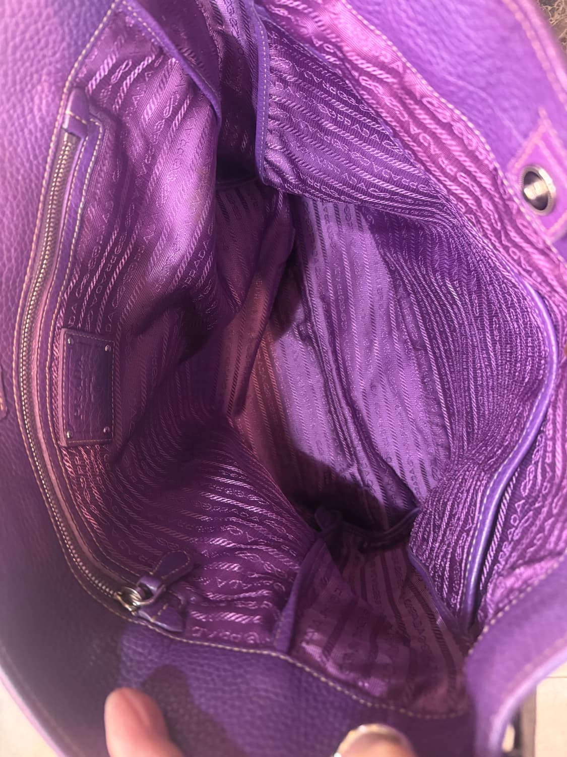 정품 프라다 비텔로 2way백 팝니다 상품이미지7