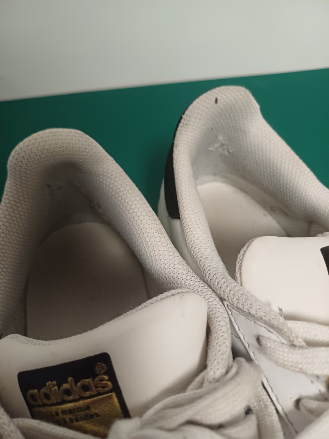 [250] 아디다스 슈퍼스타 파운데이션 흰검금(C77124)  상품이미지6