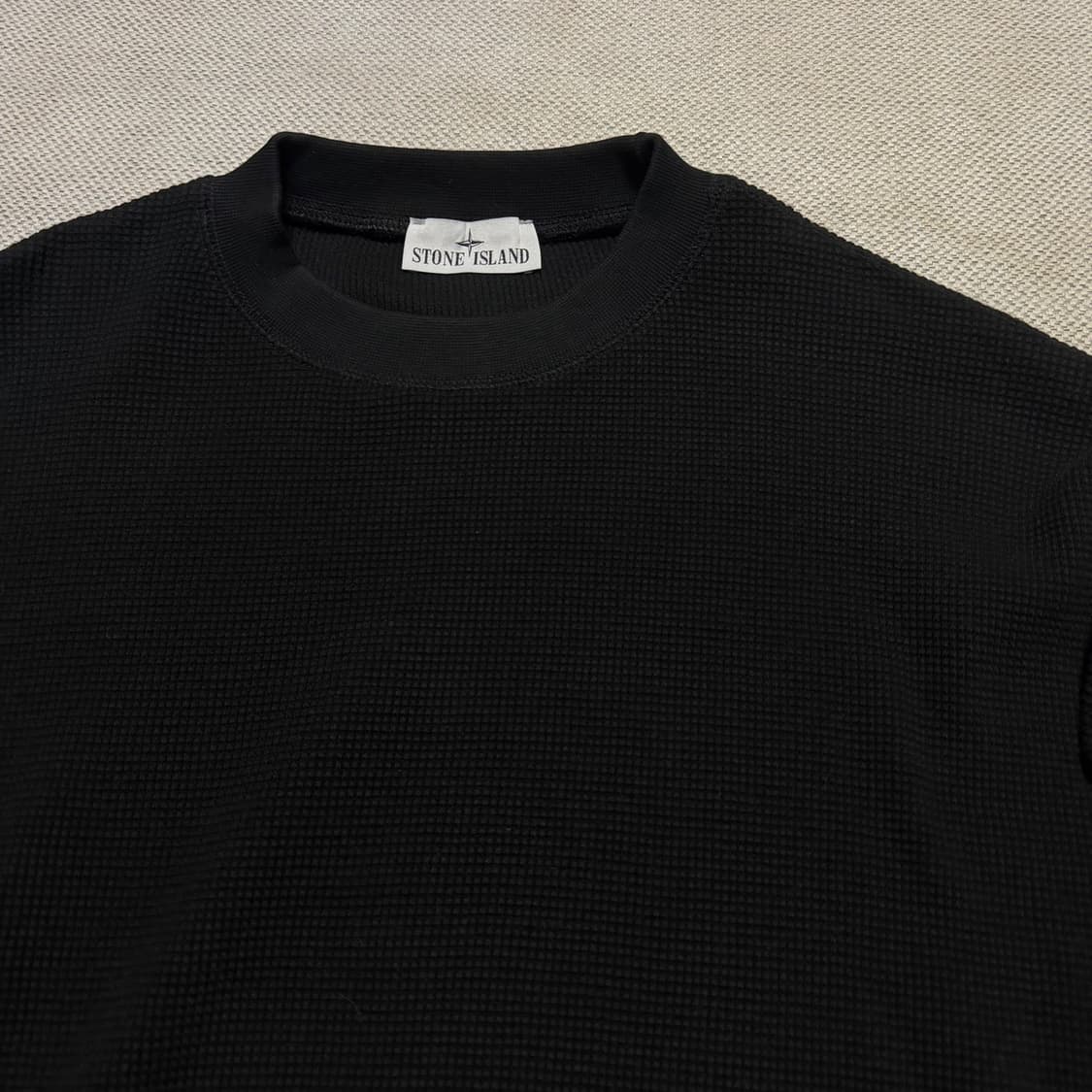 스톤 아일랜드 와플 맨투맨 상품이미지2