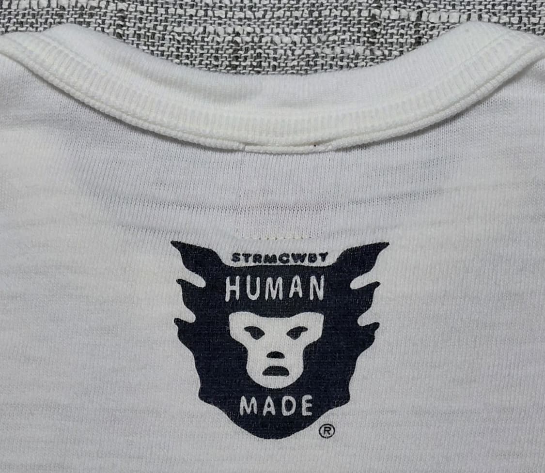 [정품] 휴먼 메이드(Human Made) HBZ 빅 로고 티셔츠 - S 상품이미지10