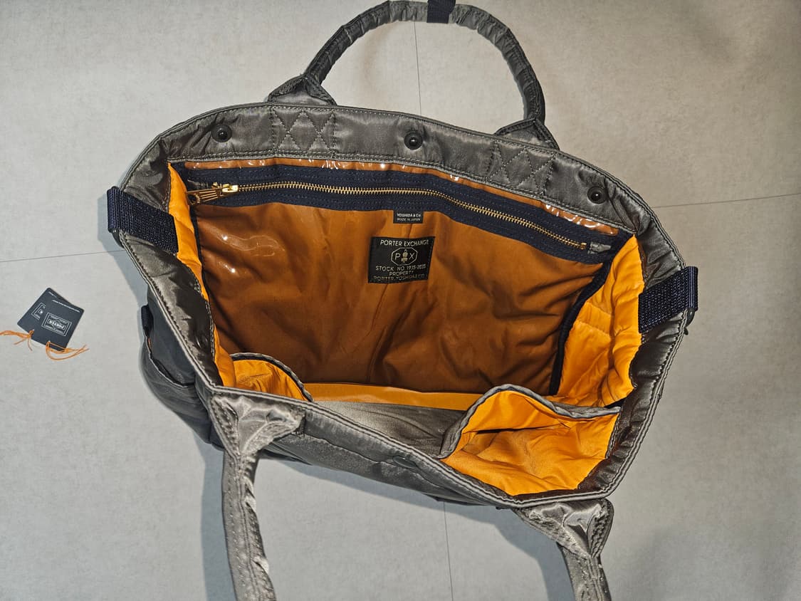 요시다포터 px tanker 2way tote bag L 실버그레이 상품이미지8