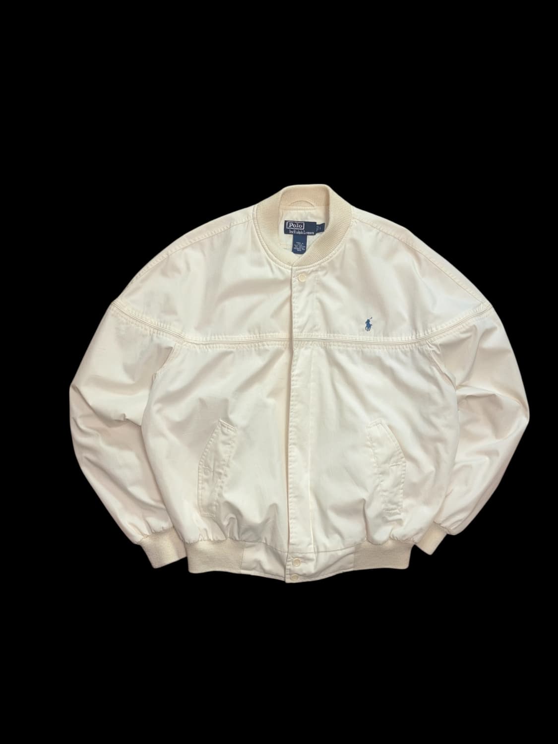 폴로 랄프로렌 아이보리 바라쿠다 블루종 상품이미지2