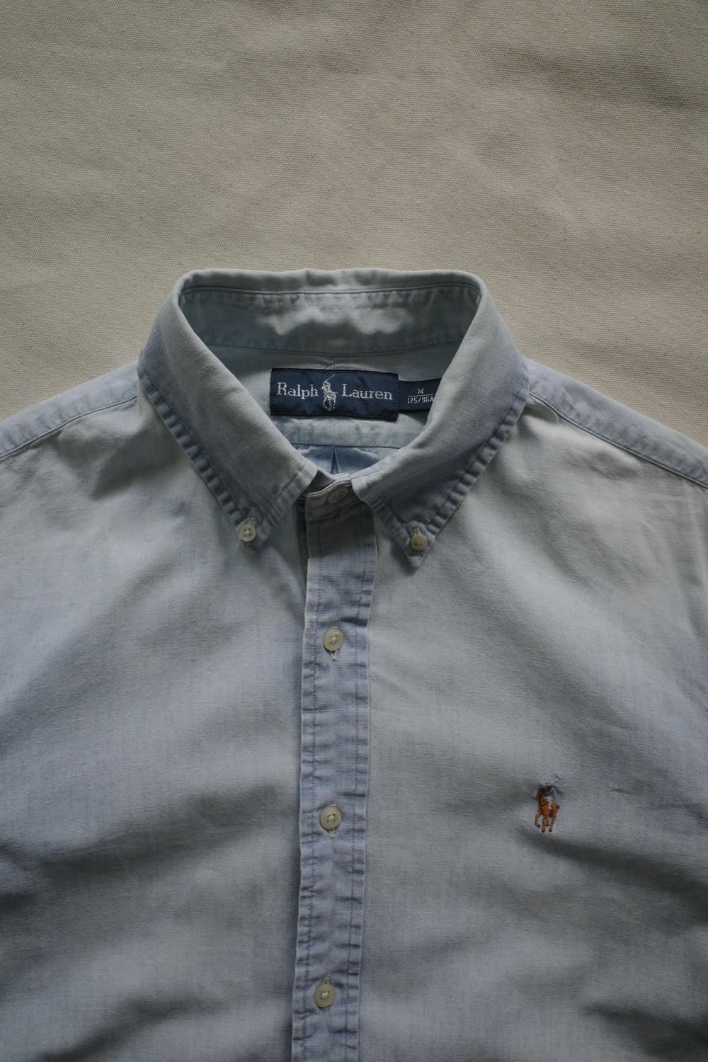 폴로 샴브레이 셔츠 상품이미지4