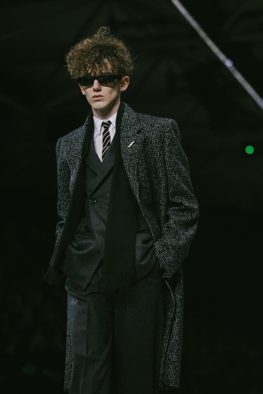 [BTS 뷔님 착용] 셀린느 19AW 스트라이프 타이 상품이미지1