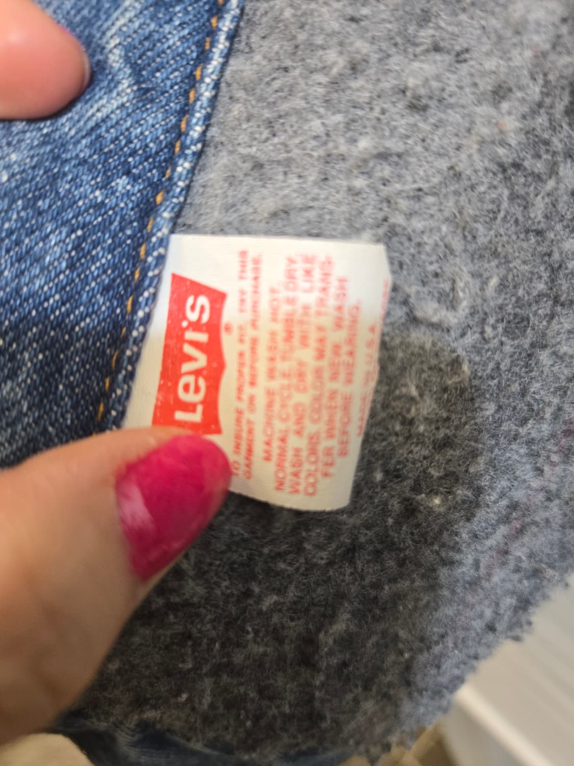 리바이스 70506 빈티지 데님 자켓 40 상품이미지4