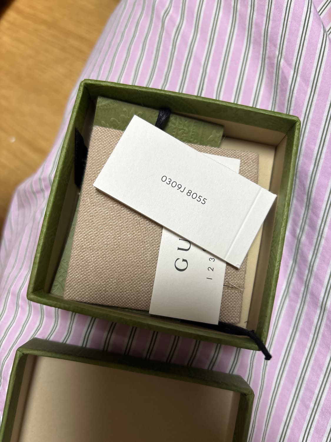 구찌 인터로킹 G 반지 풀박스(12호) 상품이미지3