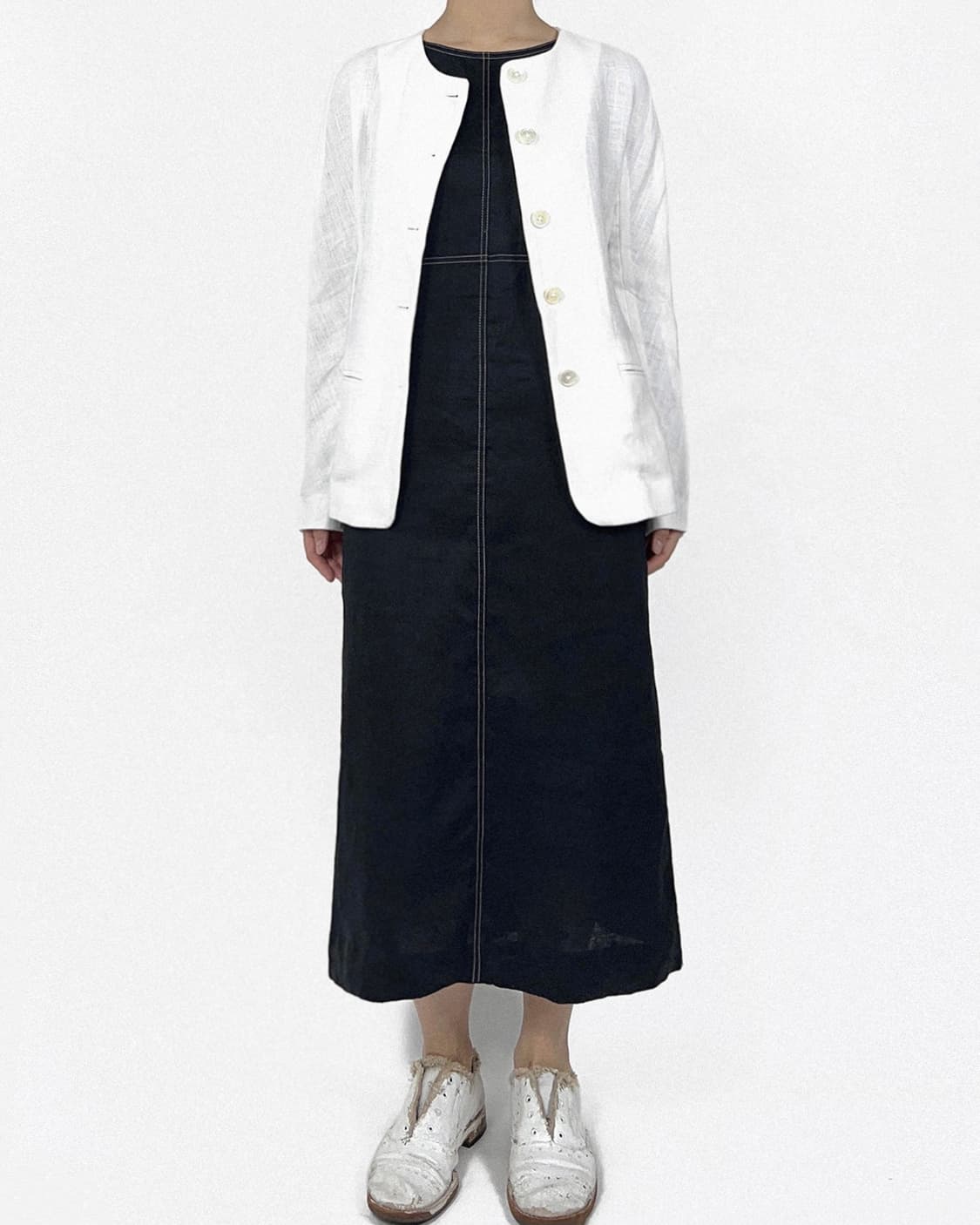 49AV. Junko Shimada linen jacket 상품이미지4