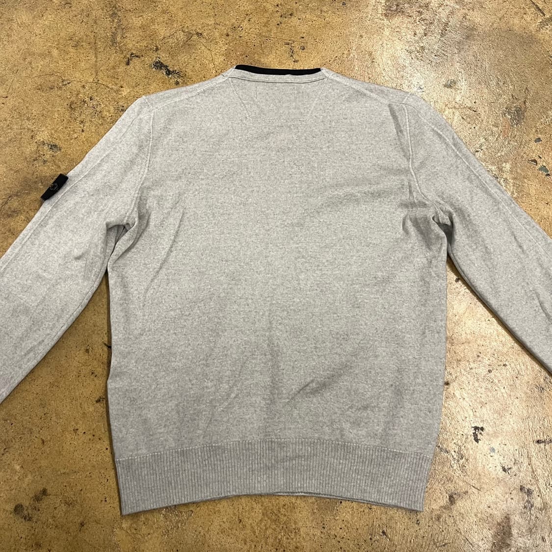 [정품/L] 스톤아일랜드 그레이 니트 맨투맨 b15 상품이미지4