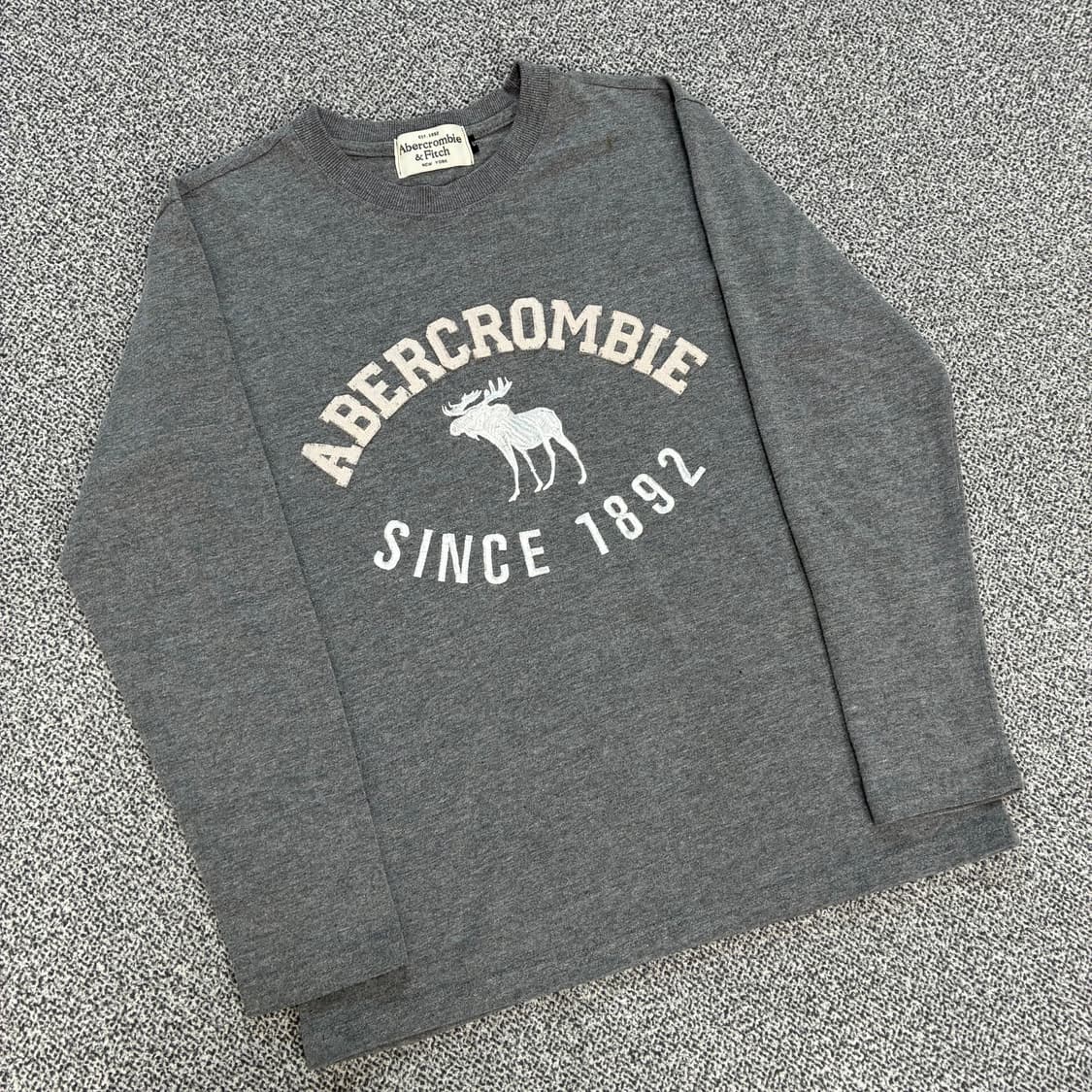<아베크롬비 패치 자수 롱슬리브> No.1567 상품이미지6