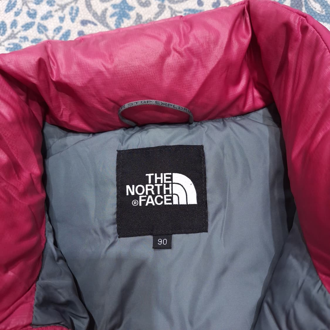 노스페이스 핑크 톤톤 눕시 700 구스다운 거위털 패딩 점퍼 L 상품이미지8