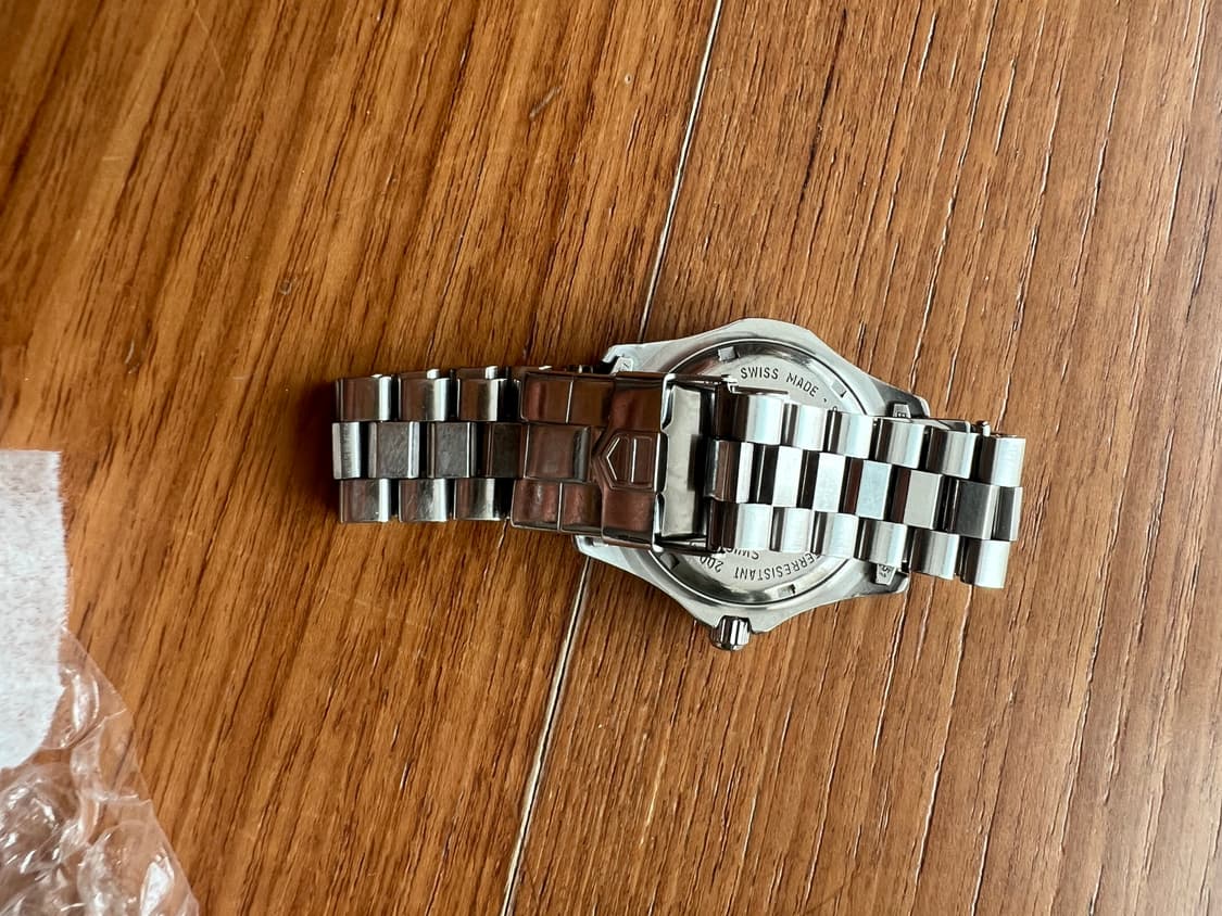 태그호이어 빈티지 프로페셔널 38mm 청판 wk1113 상품이미지4