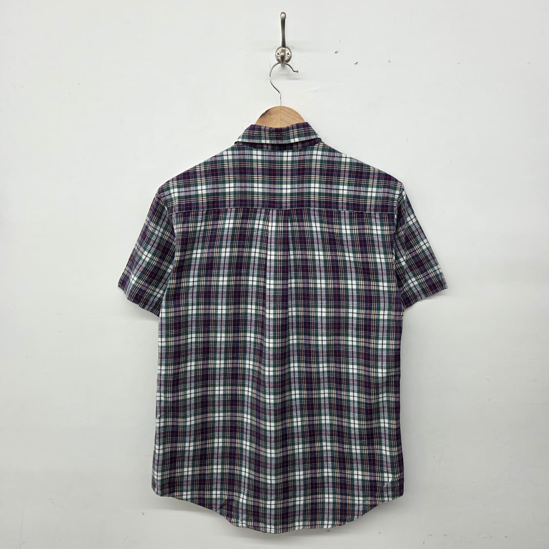 폴로 랄프로렌 체크 반팔 셔츠 여m 상품이미지4