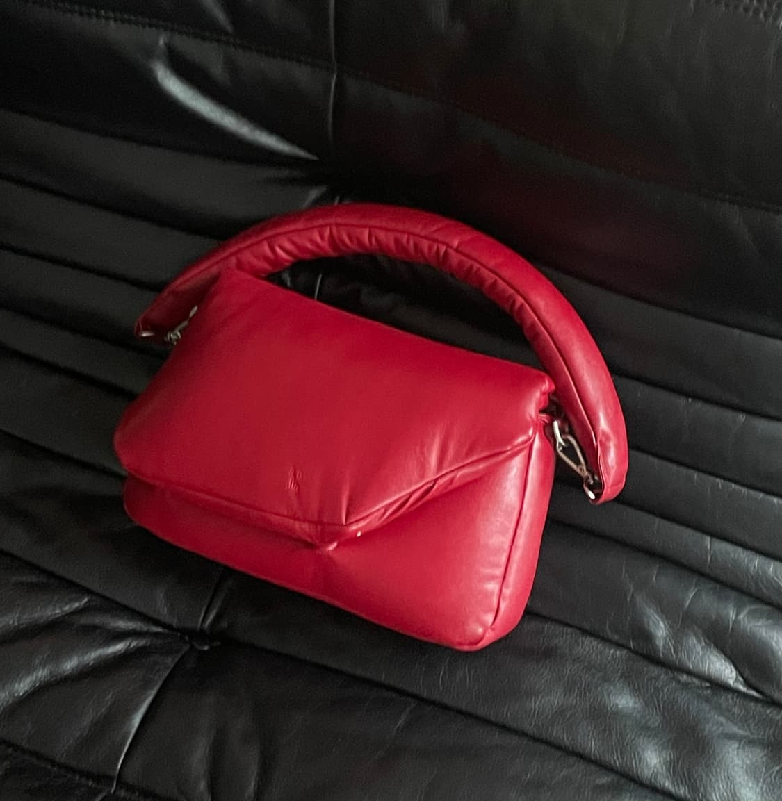 YUSE Eco-Leather Shoulder Bag (Red) 상품이미지8