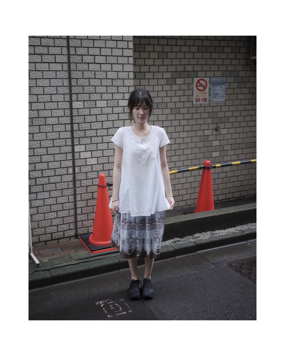 Telighe skyblue skirt 상품이미지1