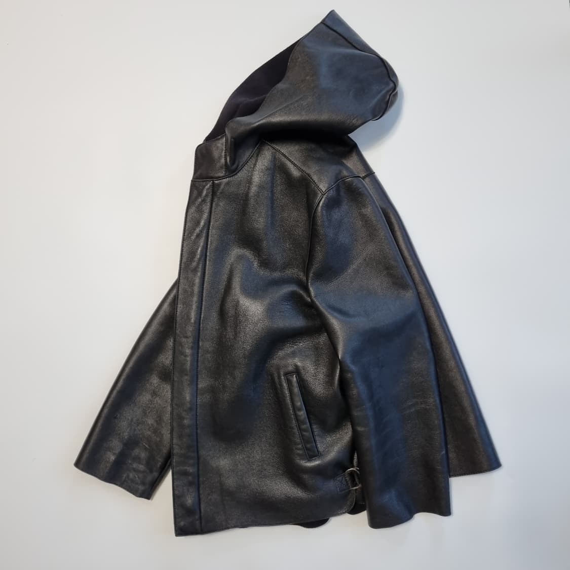 LEE 레더 후드자켓 상품이미지2