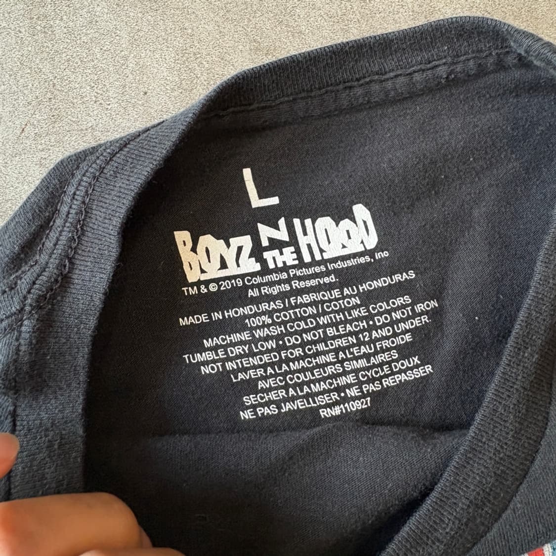 보이즈 앤 후드 롱 슬리브 긴팔티  상품이미지7