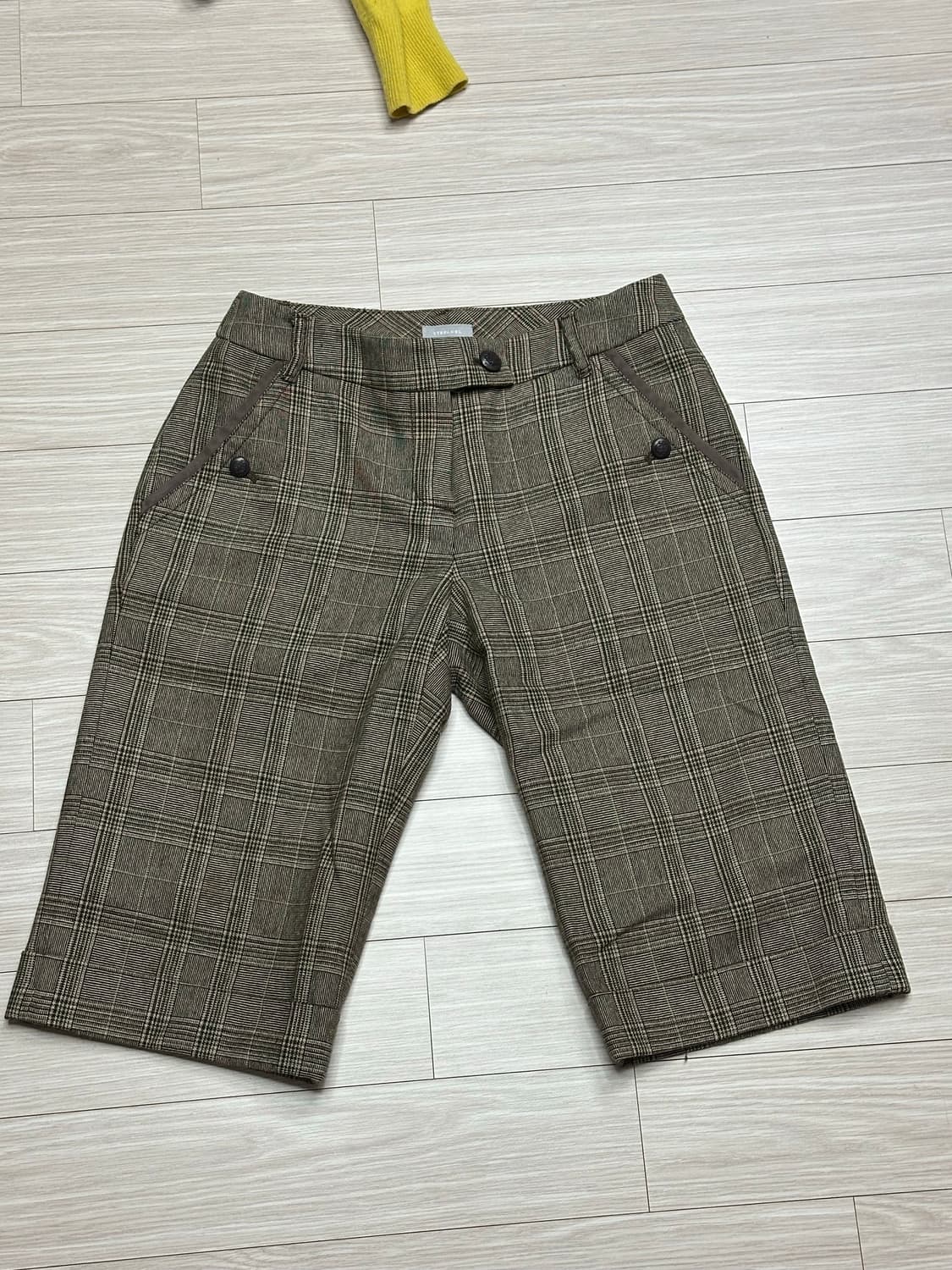 STEFANEL 체크 팬츠 (세트 4개 구성) 상품이미지1