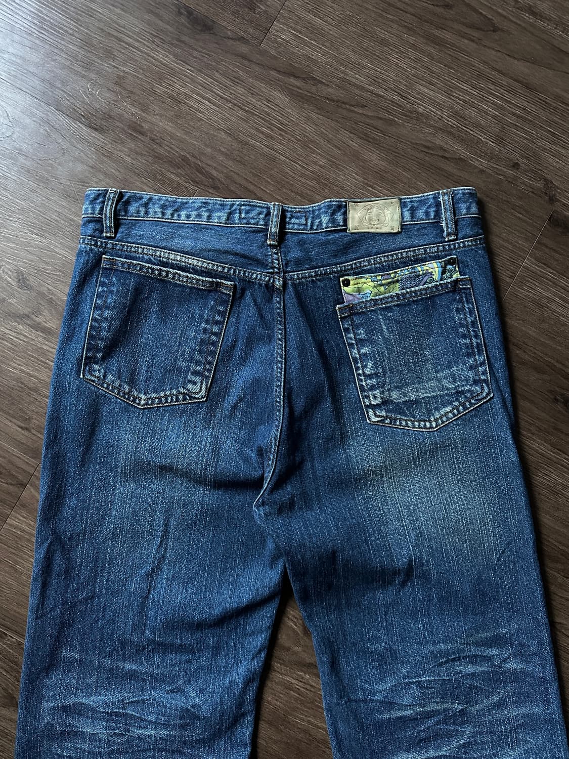 GAM 플로럴 루즈 스트레이트 진 상품이미지10