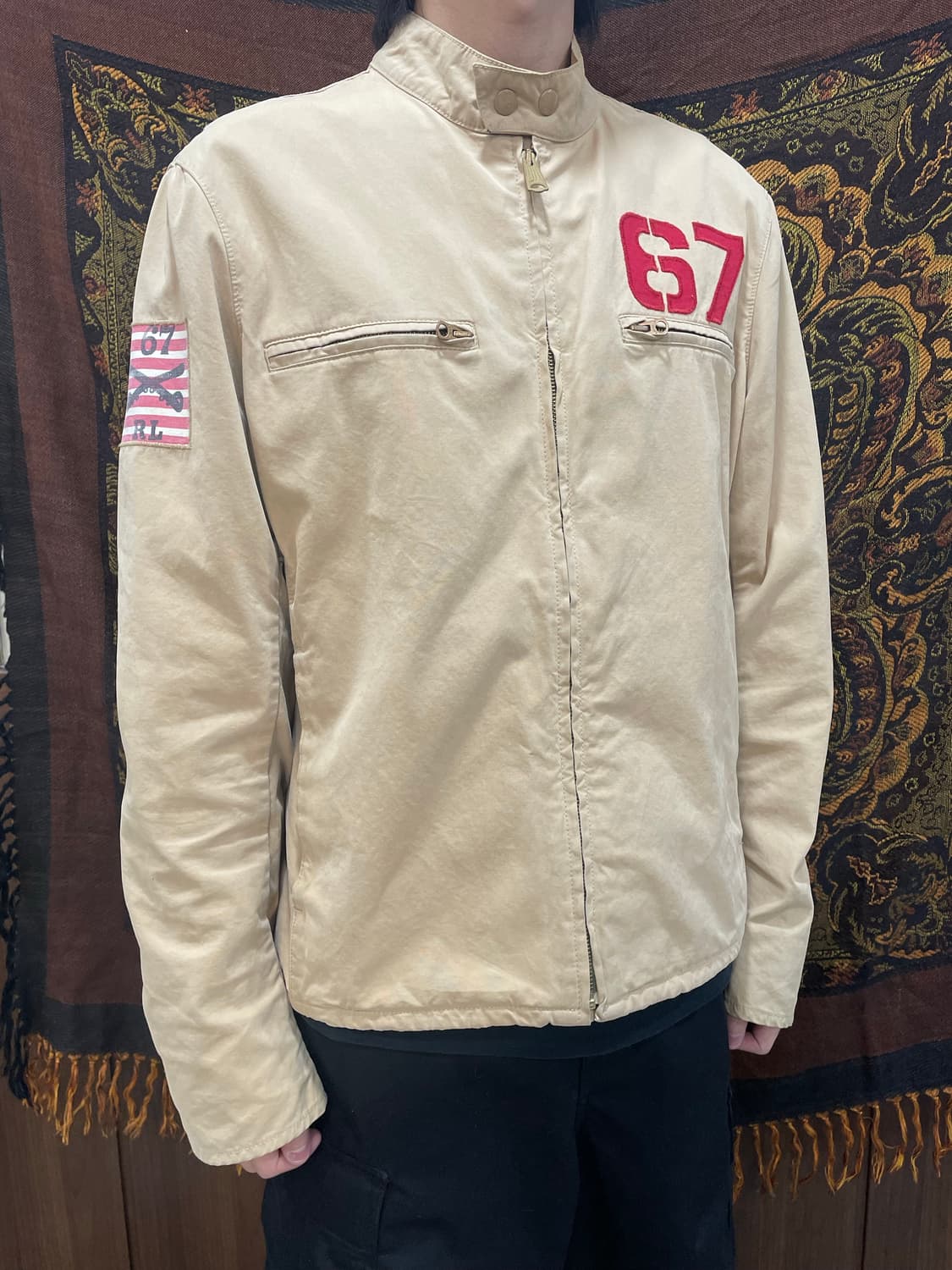 폴로 랄프로렌 카페레이서 자켓 L 상품이미지1