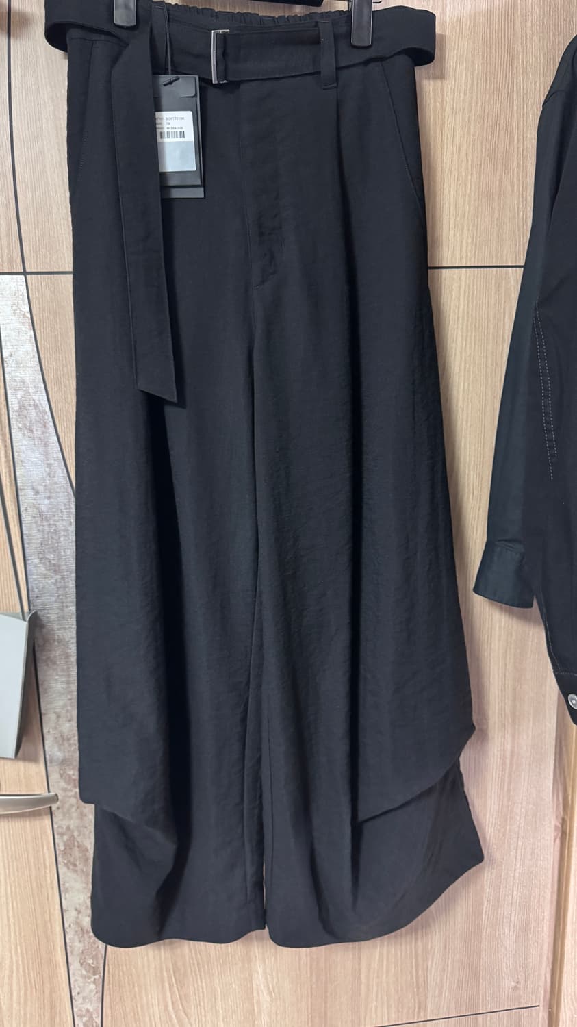 송지오 26ss 바이어스 드레이프 와이드 팬츠 78 상품이미지1