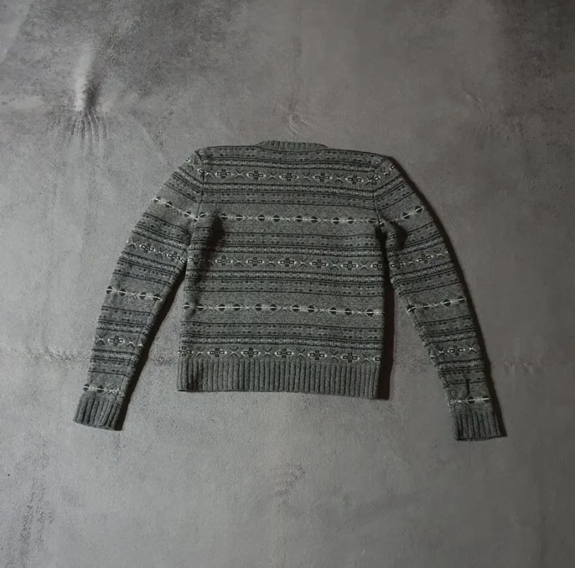 폴로 슬림핏 램스울 페어아일 니트 M 상품이미지3