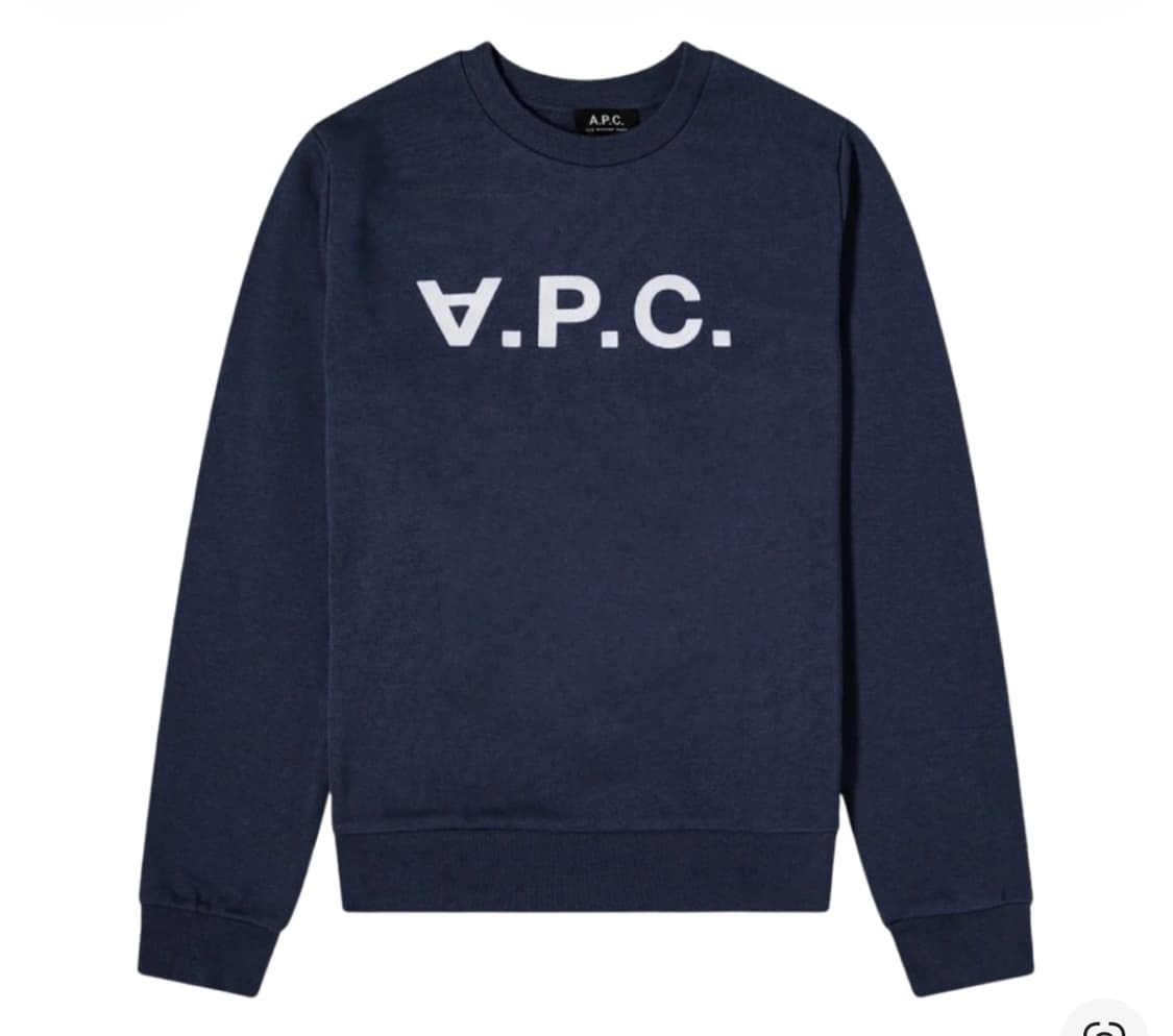 아페쎄 VPC 비바 스웨트셔츠 다크 네이비 상품이미지1