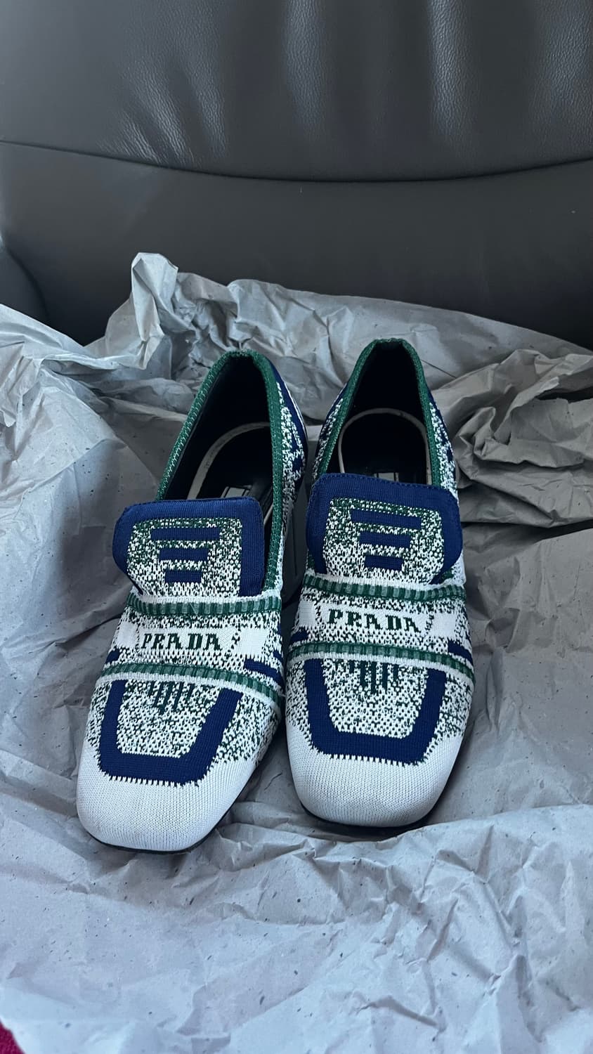 프라다 컬렉션 힐 (37사이즈,3회 착용) 상품이미지1