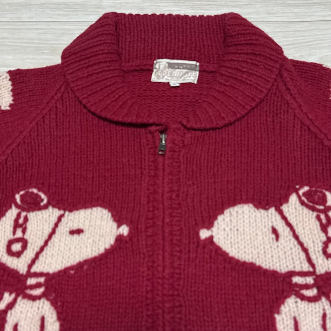 Rare) 피너츠 스누피 집업 코위찬 상품이미지3