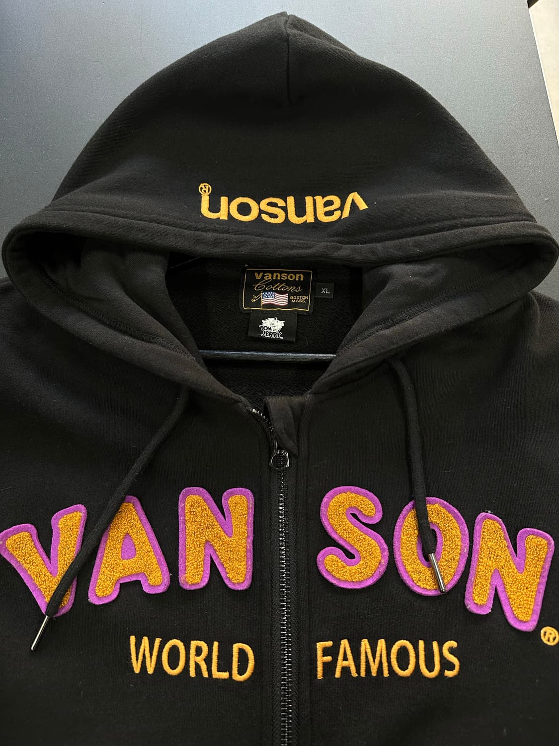 벤슨 x TOM&JERRY 자수 후드집업 상품이미지8