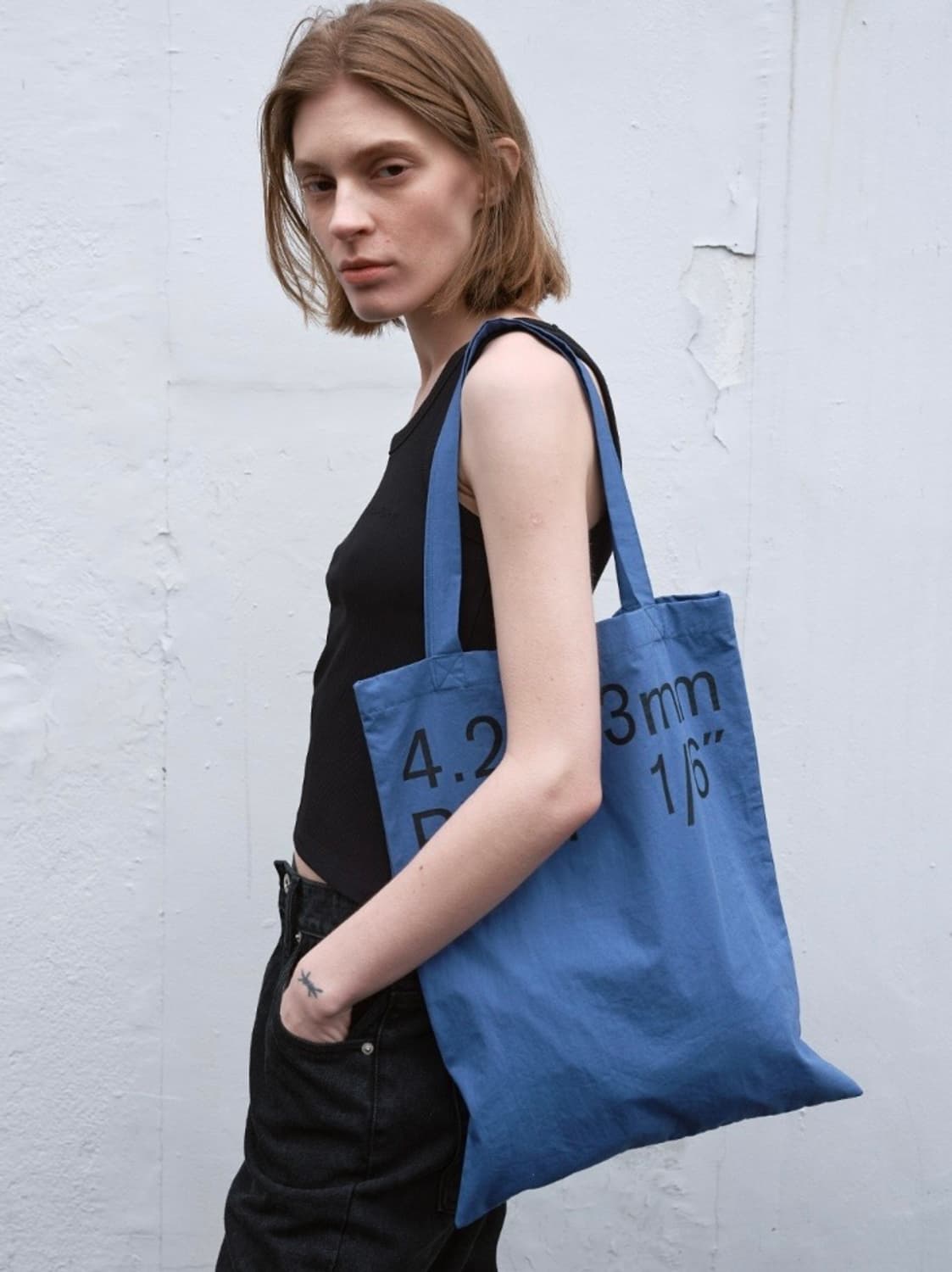 Pica 로고 숄더백 블루 상품이미지3