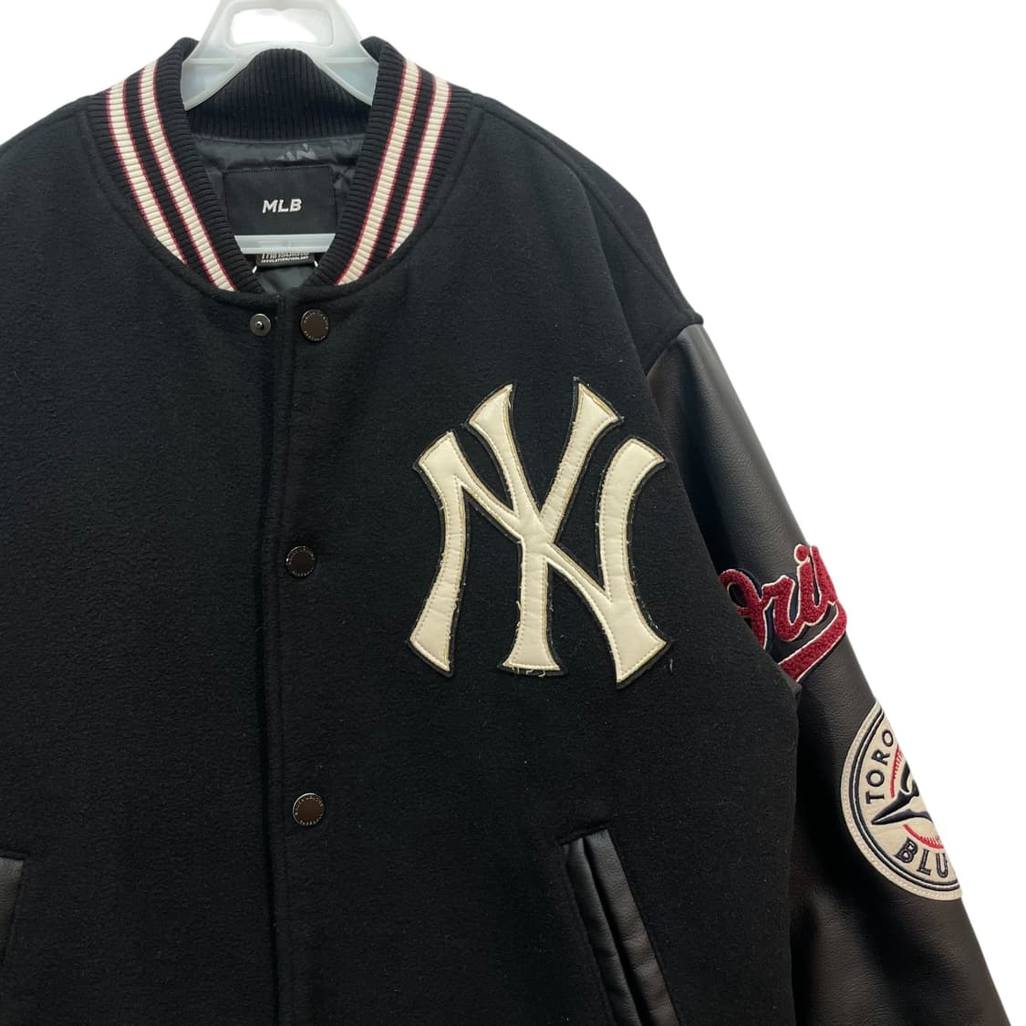 MLB NY Varsity Jacket Black 상품이미지4