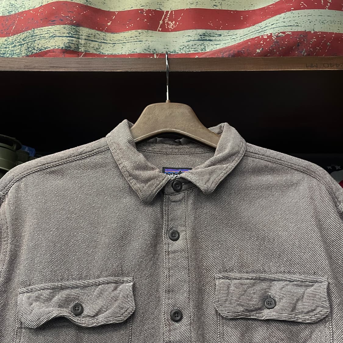 FA14 파타고니아 오가닉 코튼 포켓 플란넬 셔츠 상품이미지3