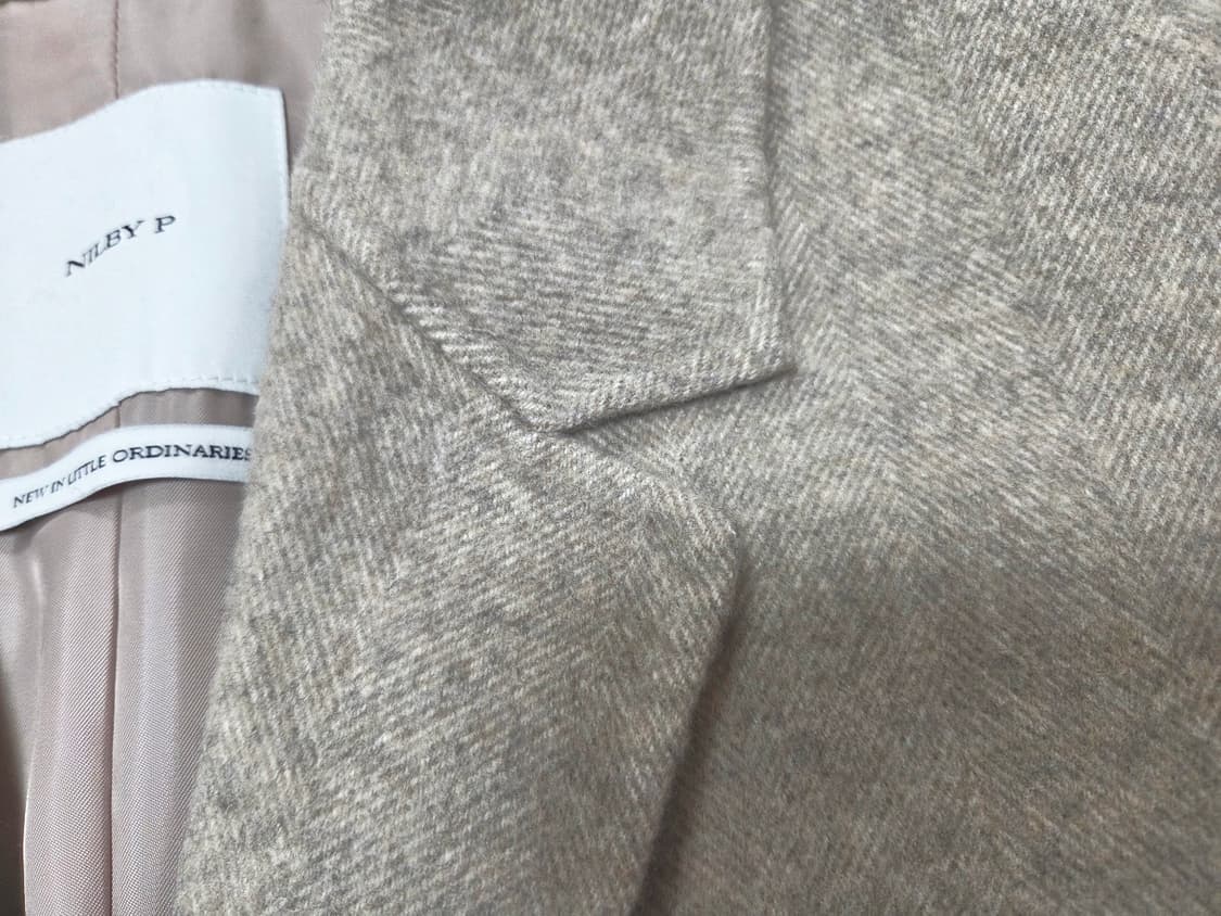닐바이피(NILBY P) 캐시울 핸드메이드 코트 상품이미지7