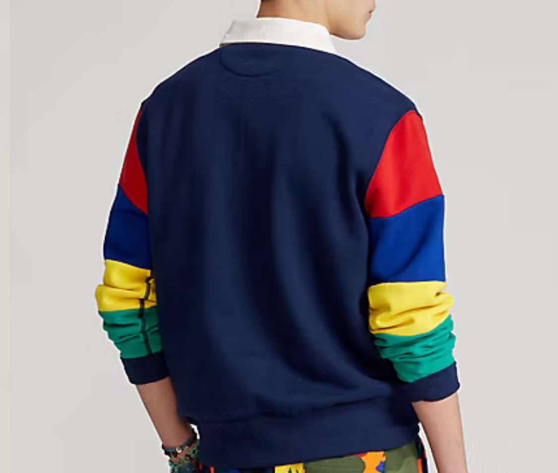 폴로 카라  맨투맨 기모 폴로 럭비티 (정품 QR 인증) 상품이미지10