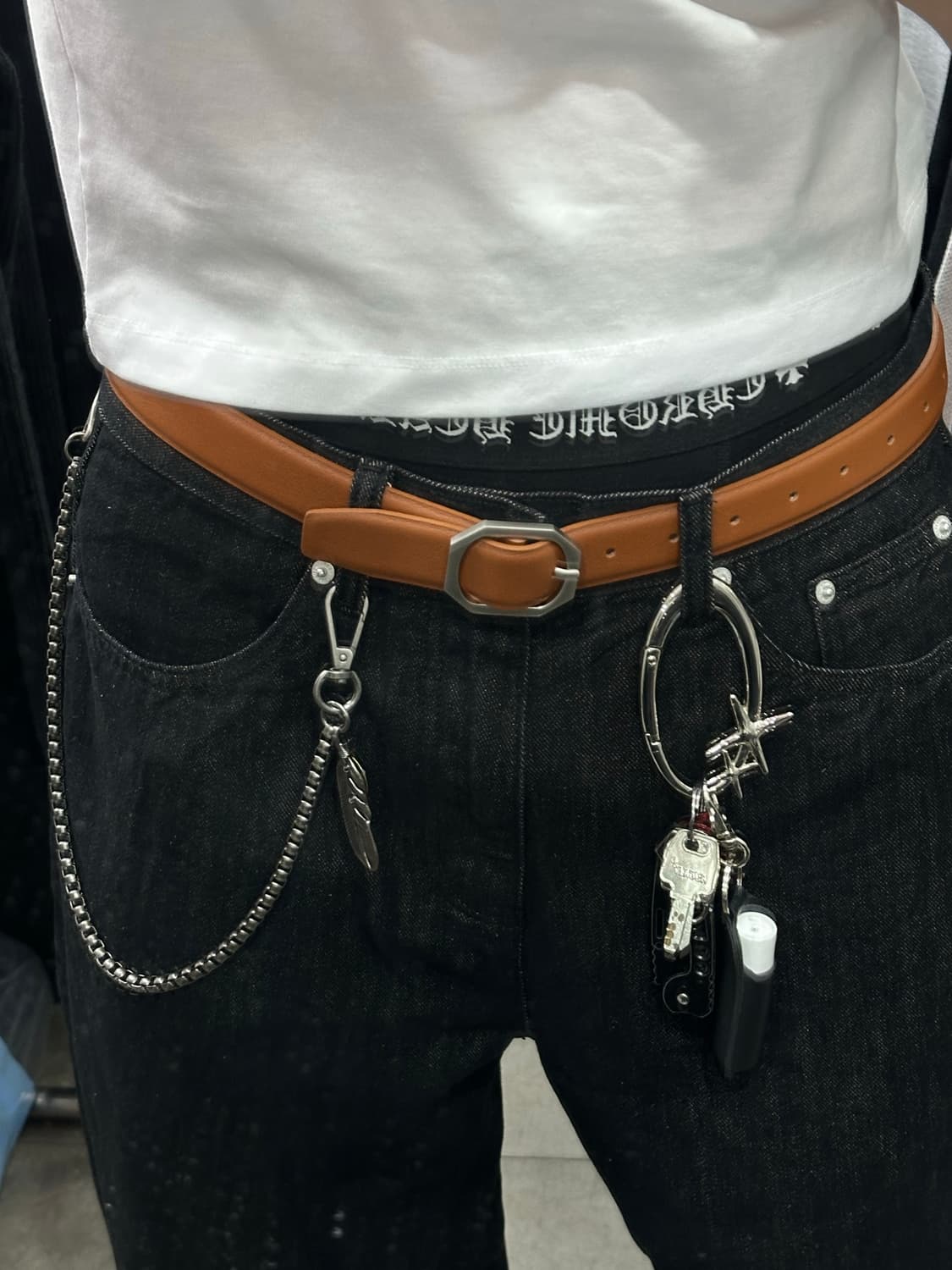 Octagon belt - 팔각 벨트 상품이미지4