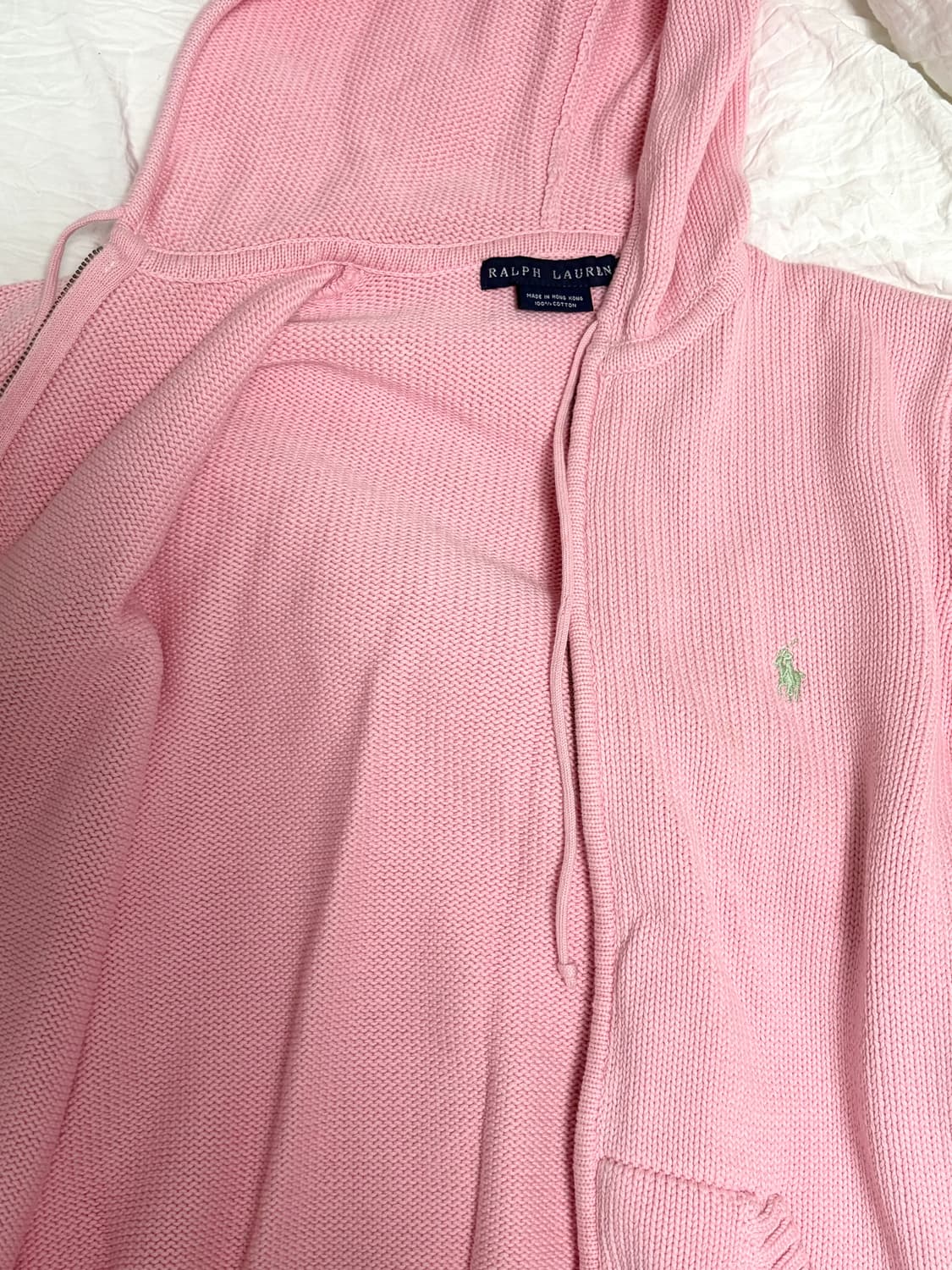 폴로 딸기우유 니트 집업(네고 ㄱㄴ) 상품이미지2