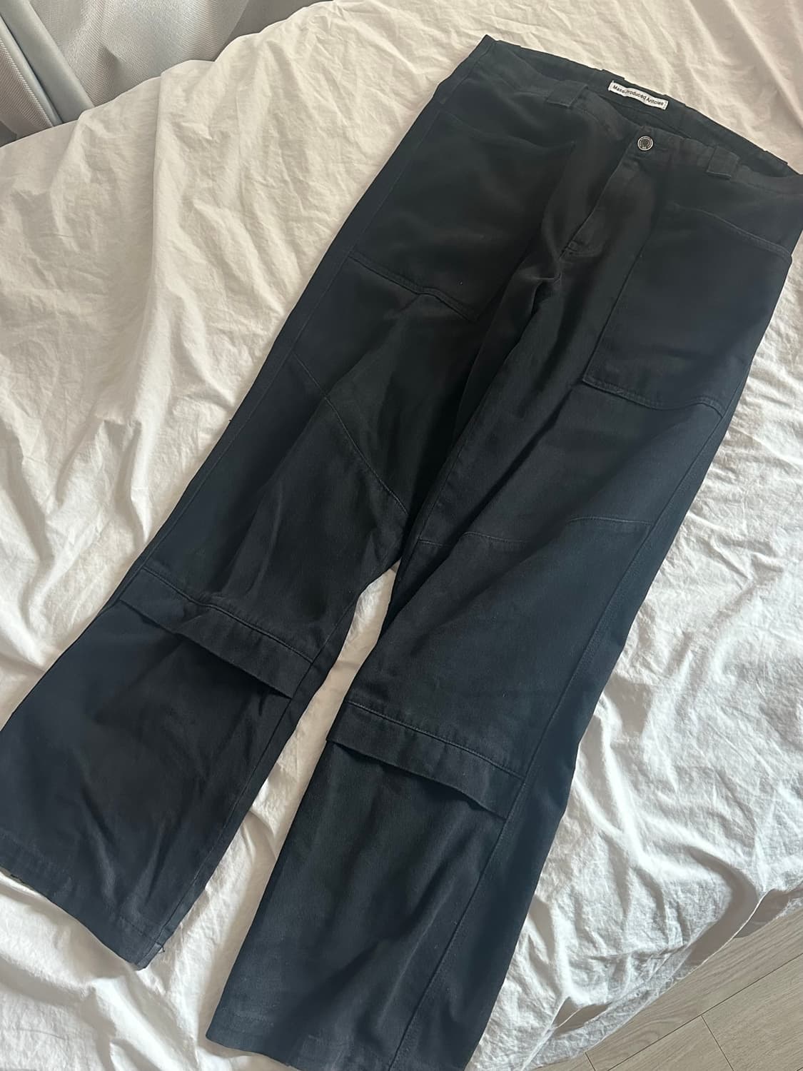 [S] 플라스틱프로덕트 웨이브 팬츠 상품이미지2