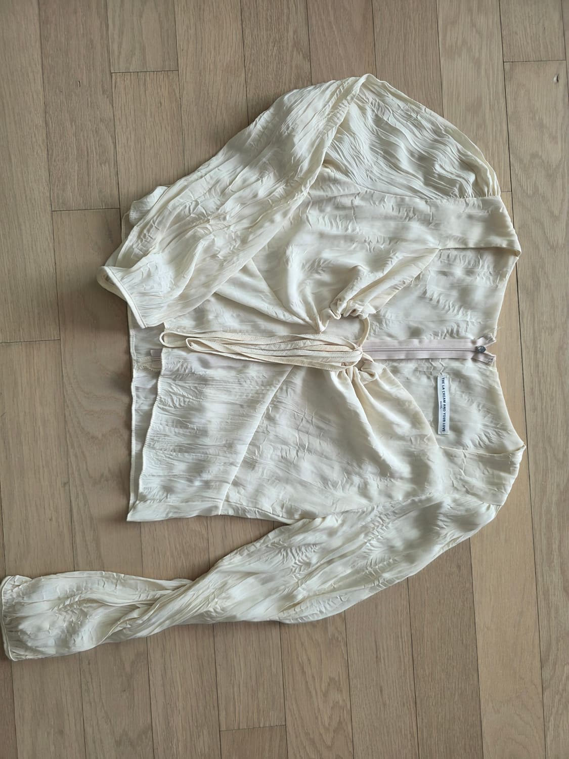 오네 크리즈 셔링 블라우스 페어리 에스닉 히피 상품이미지4