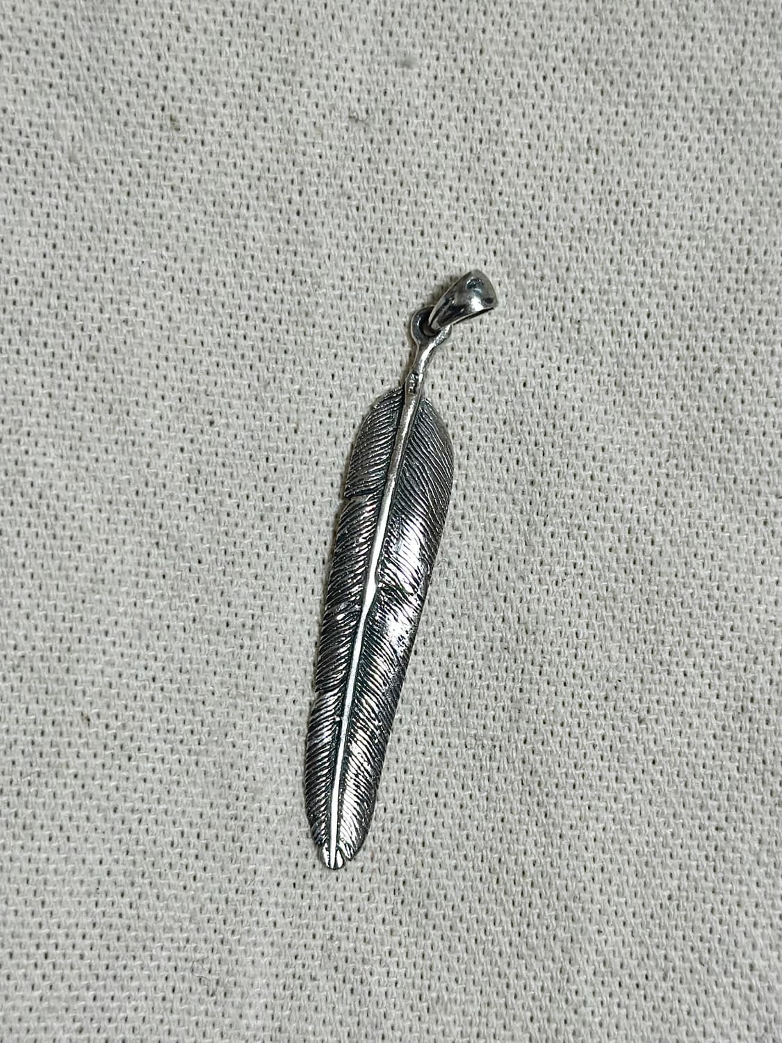 925 silver feather pendant 925 실버 깃털 펜던트 상품이미지1