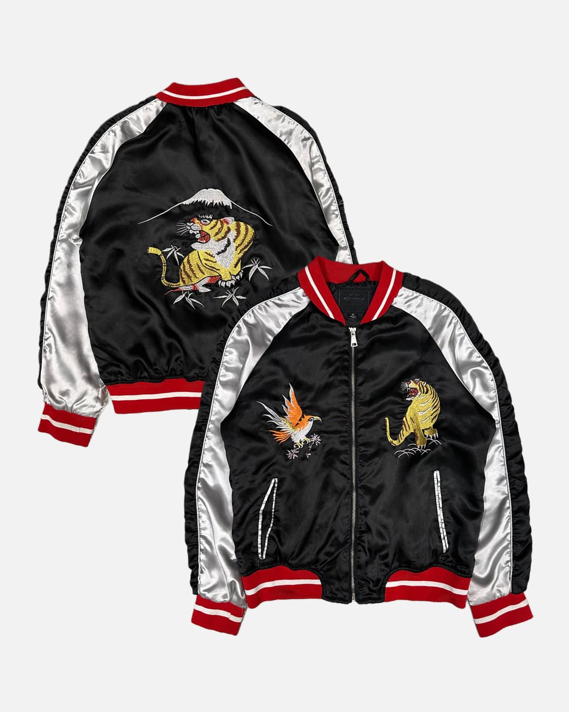 tiger bird embroidery sukajan 상품이미지1