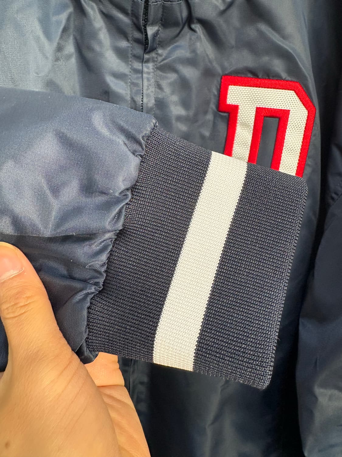 두산베어스 NEPOS 야구 점퍼 90 거의 새옷 상품이미지3