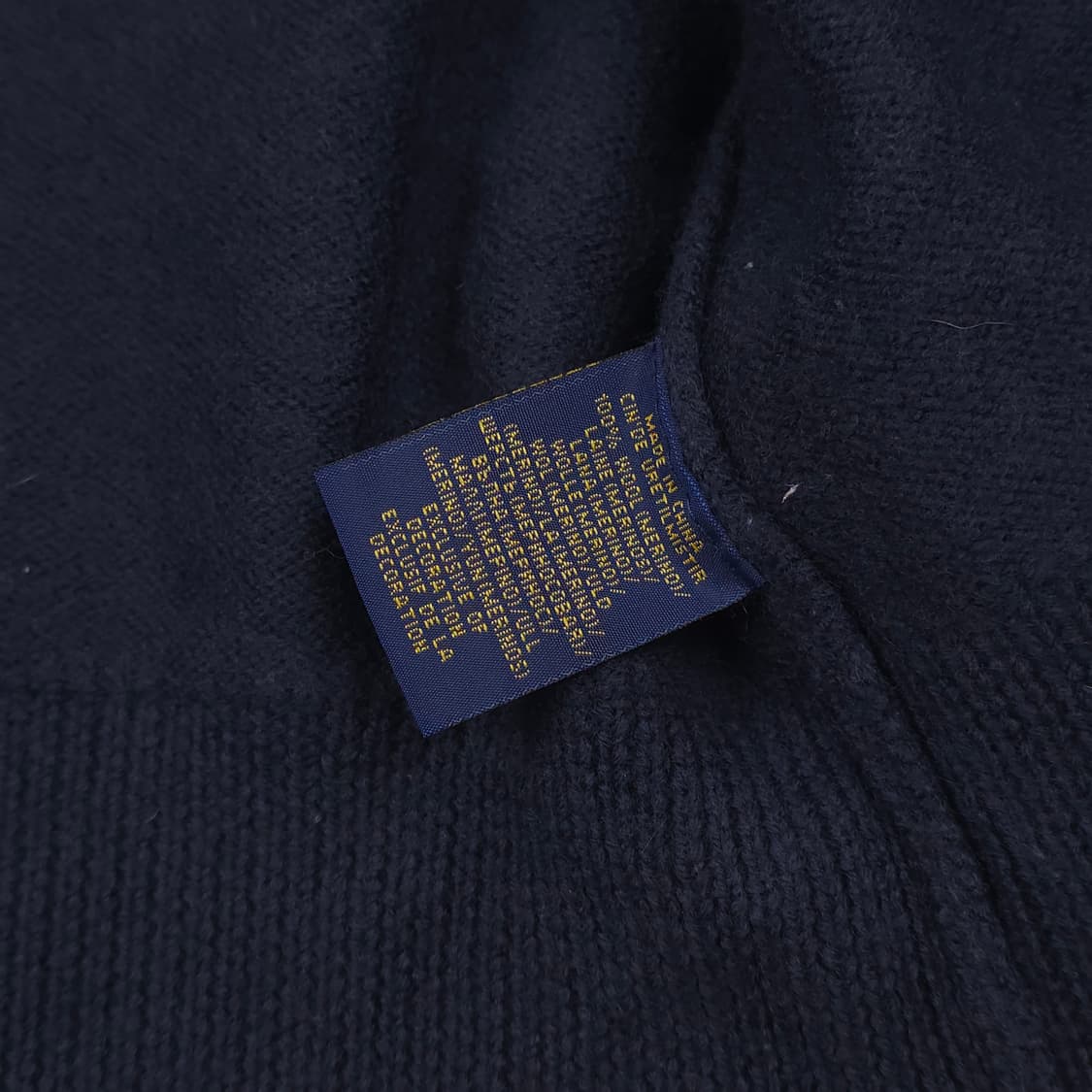 폴로 랄프로렌 폴로베어 메리노울 가디건 네이비 (L) 상품이미지5